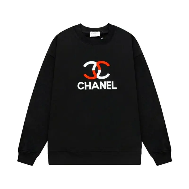 chanel sweatshirt manches longues pour unisexe s_125a266